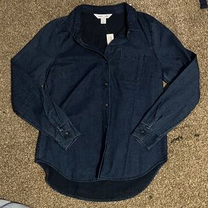 Old Navy Classic Dark Blue Shirt